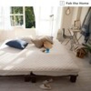 綿素材を使ったなめらかニットの敷きパッドの商品写真