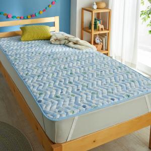 【子ども部屋にも!】抗菌・防臭加工の綿素材を使った敷きパッド[日本製]の商品写真