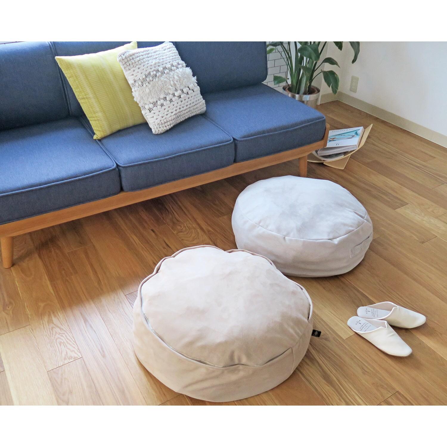 スエード調がおしゃれな布団収納ケースの商品写真