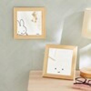 スクエアウッドミラー「ミッフィー」の商品写真