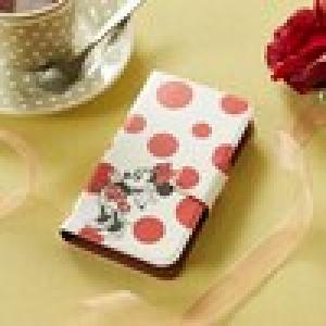 手帳型スマホケース「ミニーマウス」の商品写真