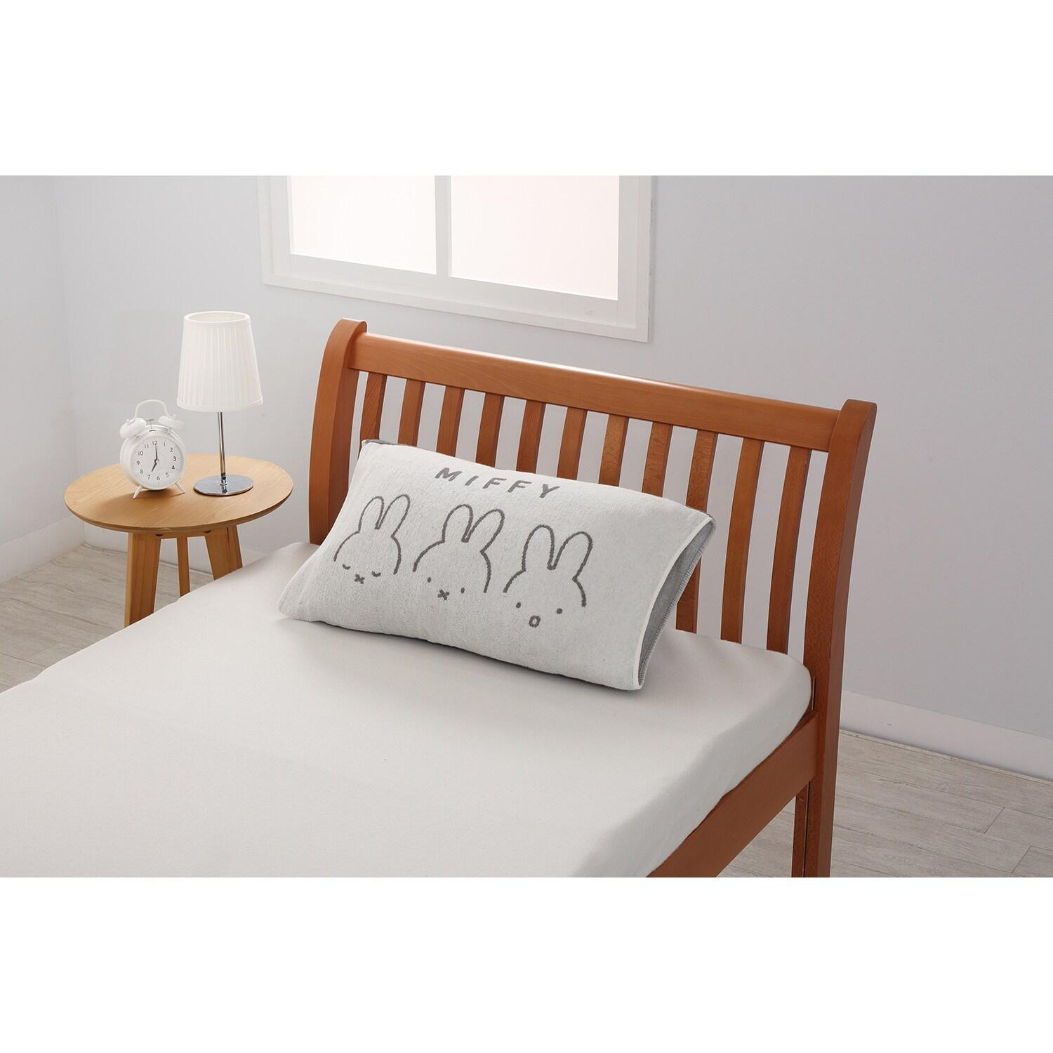 タオル素材ののびのび枕カバー「ミッフィー」の商品写真