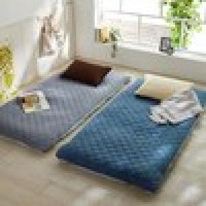 綿麻楊柳素材の敷きパッドの商品写真