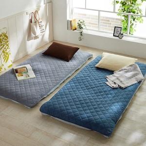 綿麻楊柳素材の敷きパッドの商品写真