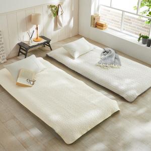 年中使える綿×麻のリバーシブル敷きパッドの商品写真