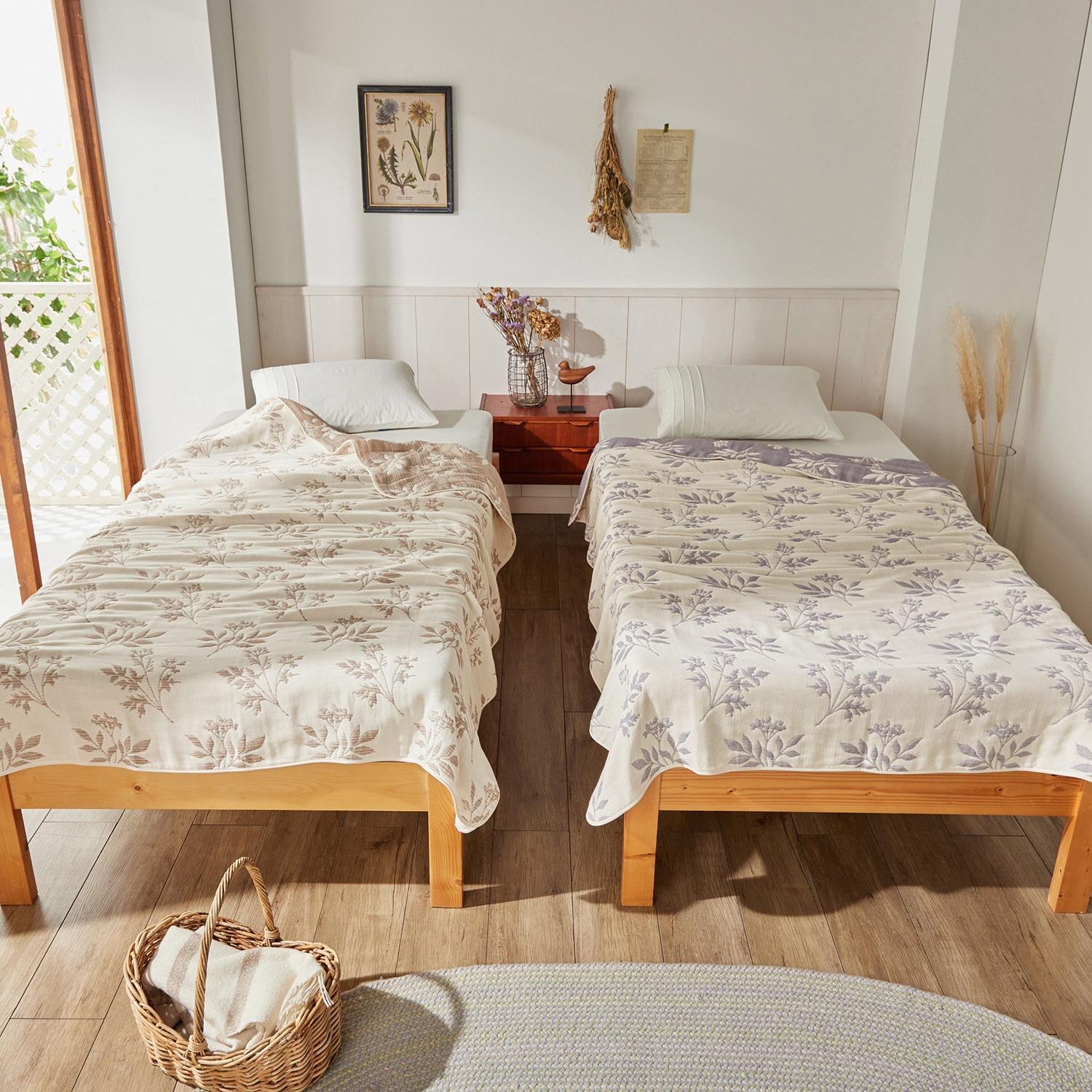 蒲郡産6重織コットンガーゼケット[日本製]の商品写真