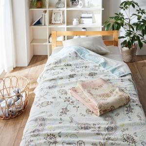 ふわっとコットンパイルのタオルケット[日本製]の商品写真