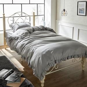 フリル付き布団カバーセット(3点)の商品写真