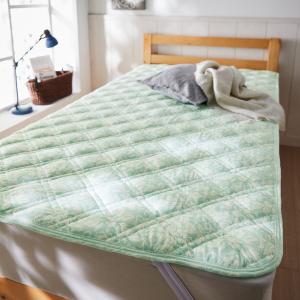 接触冷感とパイル生地のリバーシブル敷きパッドの商品写真