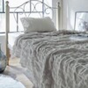 綿混素材を使ったくしゅくしゅケットの商品写真