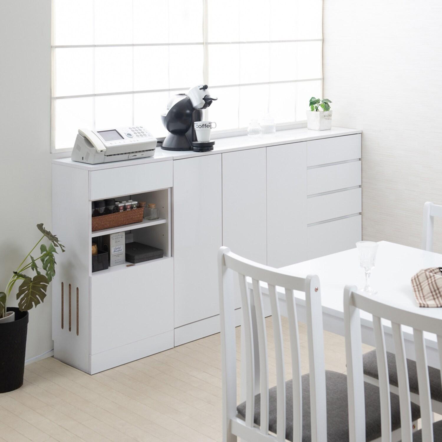 インテリアに合わせて3色から選べるルーター収納の商品写真