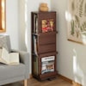 キャスター付き回転ブックラックの商品写真