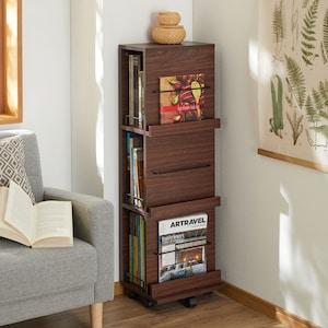 キャスター付き回転ブックラックの商品写真