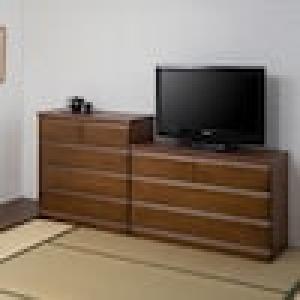 クローゼット中にもぴったりの桐チェストの商品写真