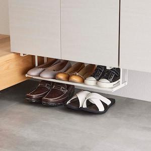 浮かせる伸縮シューズラックの商品写真