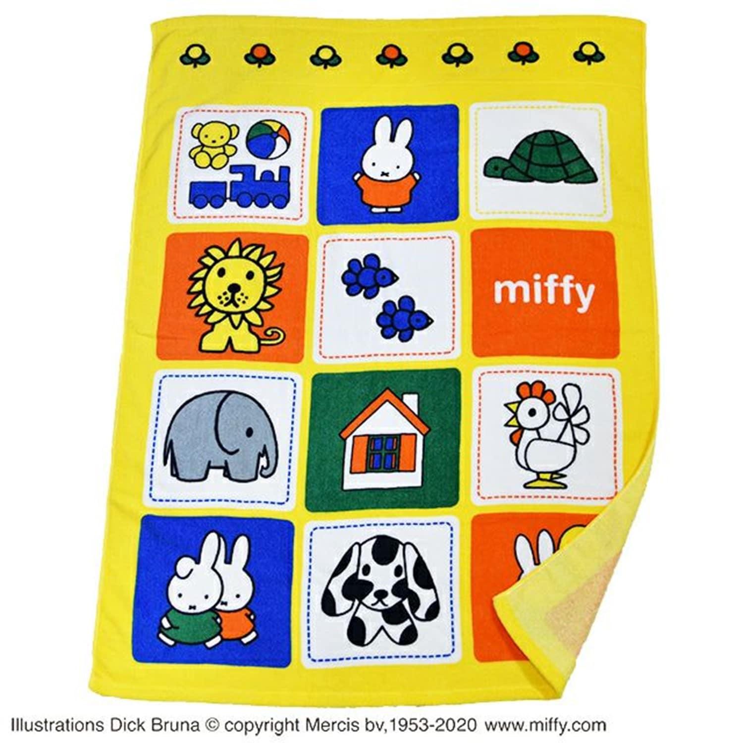 綿素材を使ったお昼寝ケット「ミッフィー」の商品写真