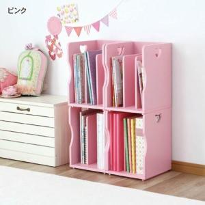 スタッキングマガジンラック4個セットの商品写真