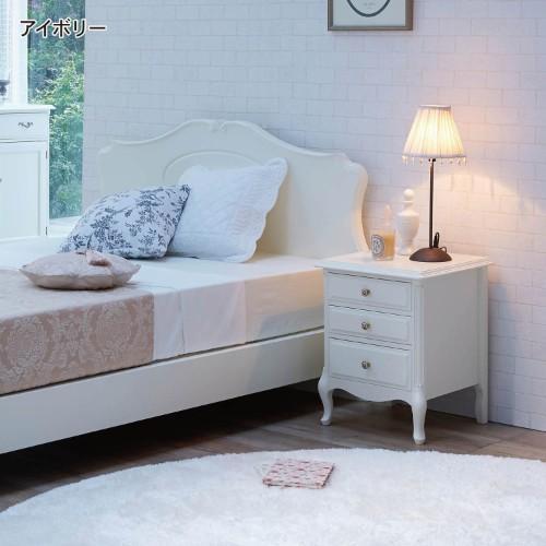 クラッシック調ベッドサイドテーブルの商品写真