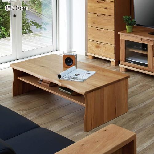 オーク材のソファーテーブルの商品写真