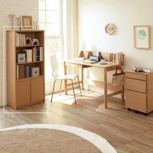 【北海道産】タモ材のオープンシェルフの商品写真