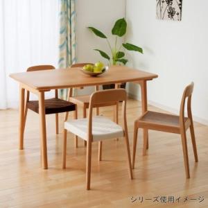 やさしい丸みのダイニングテーブル<4人用>の商品写真