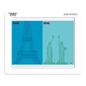 IMAGE REPUBLIC Paris vs NY エンジニア ポスターの商品写真