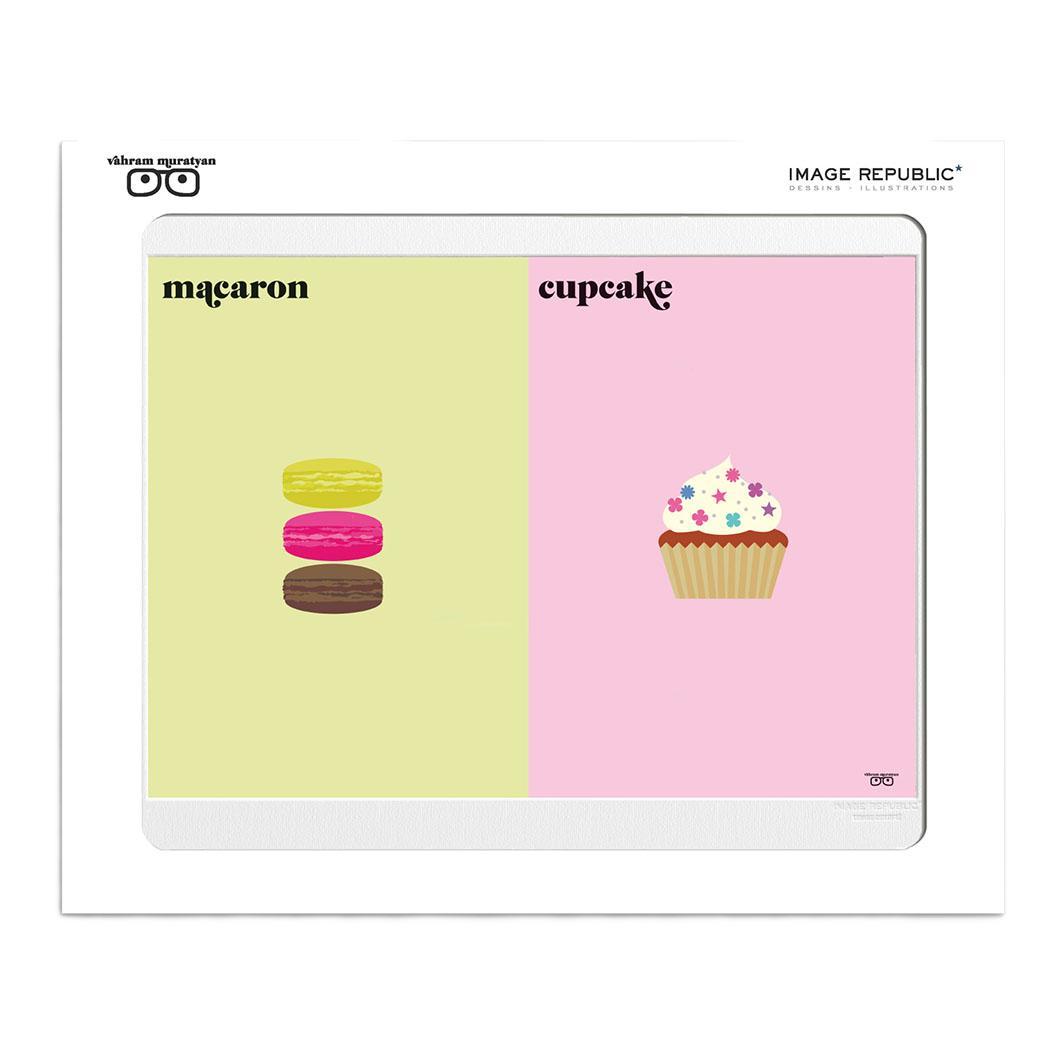 IMAGE REPUBLIC Paris vs NY オブセッション ポスターの商品写真