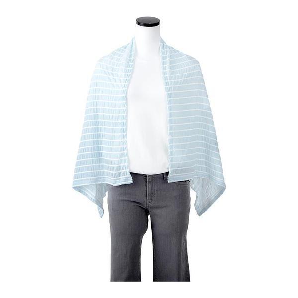 シャーリングクールタオルケット ５０×１２０ｃｍ ブルーの商品写真