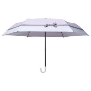 晴雨兼用 折りたたみ傘 ペールピンク ビューティーシールドの商品写真