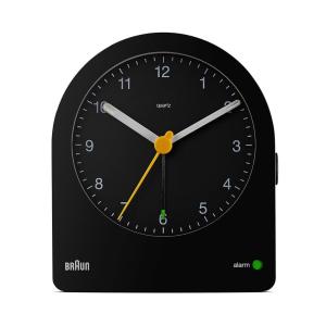 BRAUN BC22 アナログ アラームクロック ブラックの商品写真