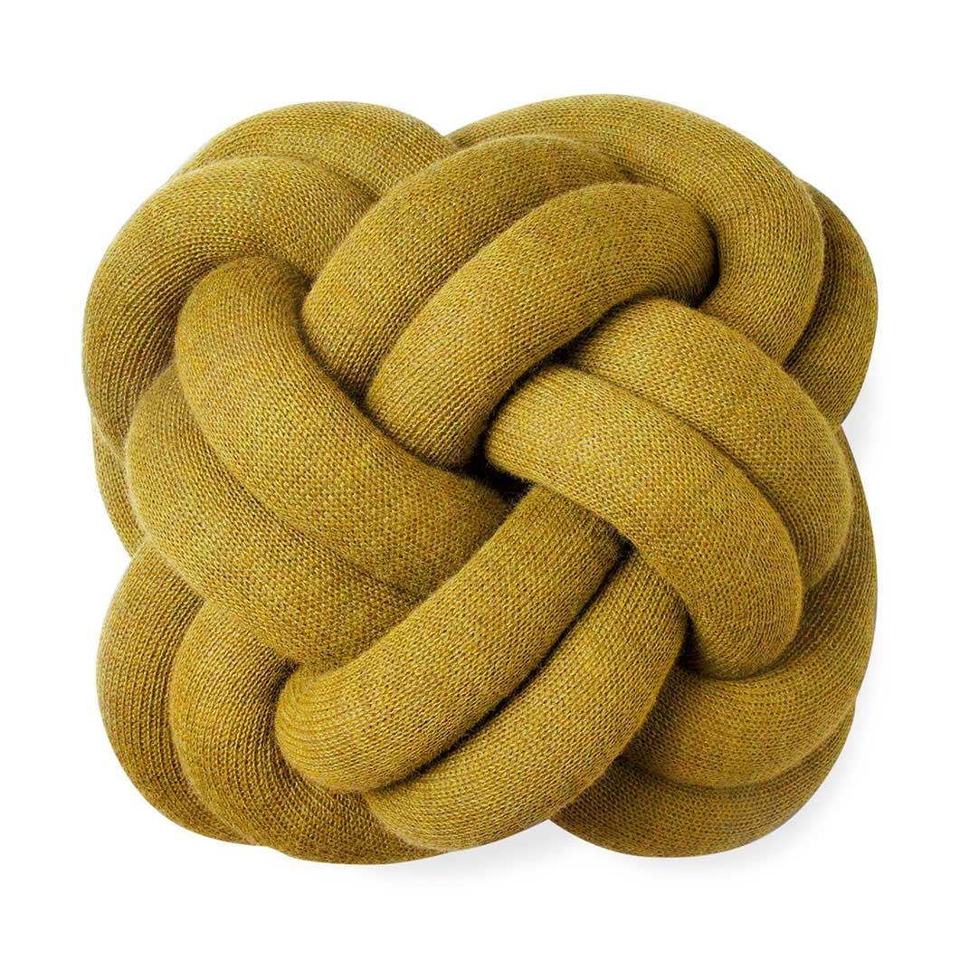 ノット クッション イエローの商品写真