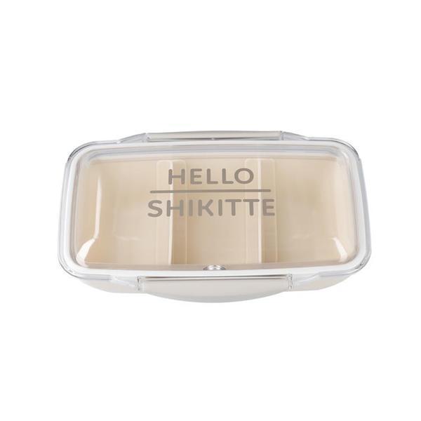 ドームランチボックス ５００ｍｌ アイボリー ハローシキッテ お弁当箱 【ロフト限定】の商品写真