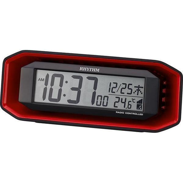 大音量めざまし時計 フィットウェーブバトル ２２０ レッド リズムの商品写真