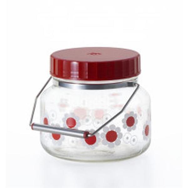 貯蔵びん １０００ｍｌ 花まわし アデリアレトロの商品写真