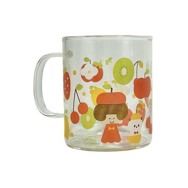 耐熱マグ ｍｉｚｕｔａｍａさんのおうちグラス フルーツの商品写真