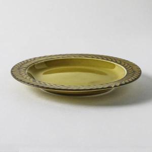 １６０プレート ブラウン Ｇｒａｎ グラン みのる陶器の商品写真