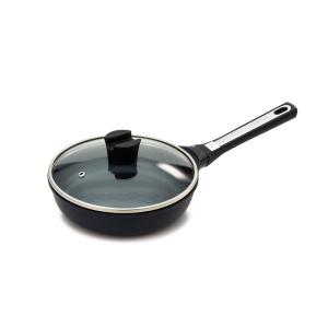 ベルフィーナプレミアム ダイヤモンドエンボスパン 20cm 蓋付の商品写真