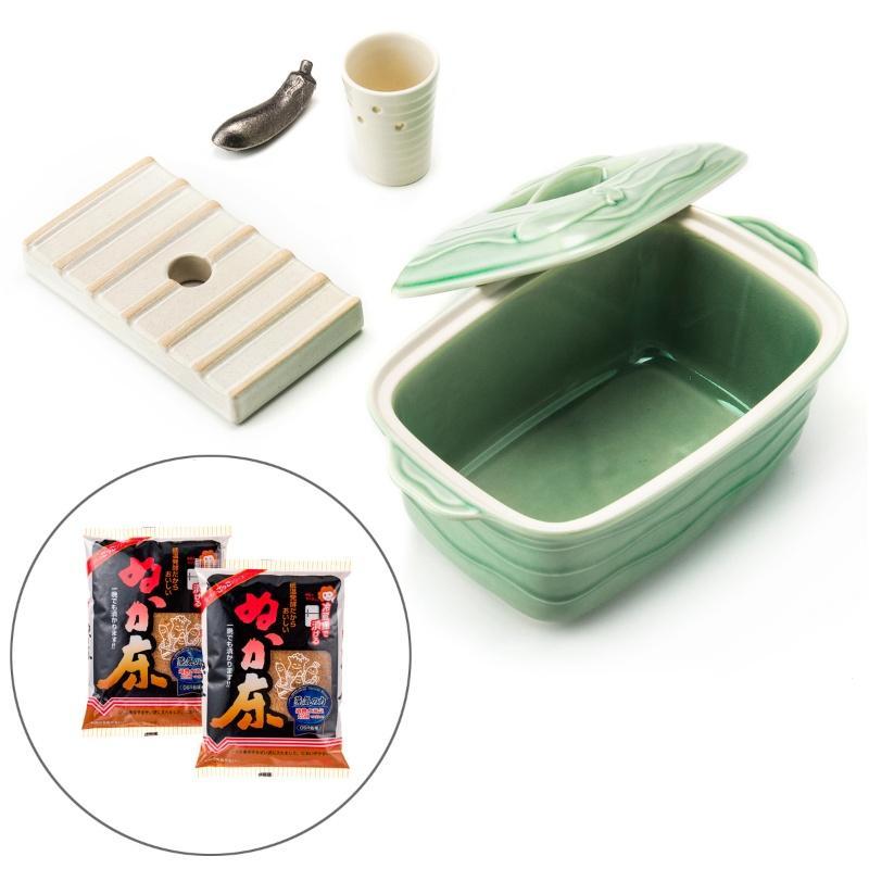 冷蔵庫で作る自家製ぬか漬けスターターセットの商品写真