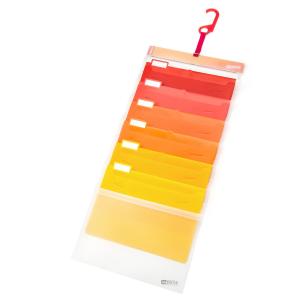 3WAY壁掛け収納ファイル ソーテッド A4 6段の商品写真