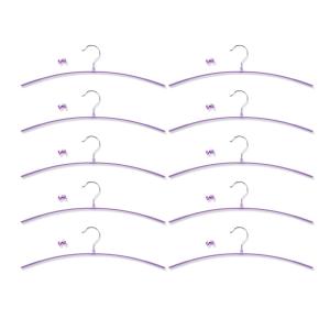 滑りにくい ノンスリップスカート&パンツハンガー10本の商品写真