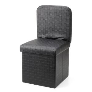 背もたれ付インテリア折りたたみスツール[四角形]の商品写真