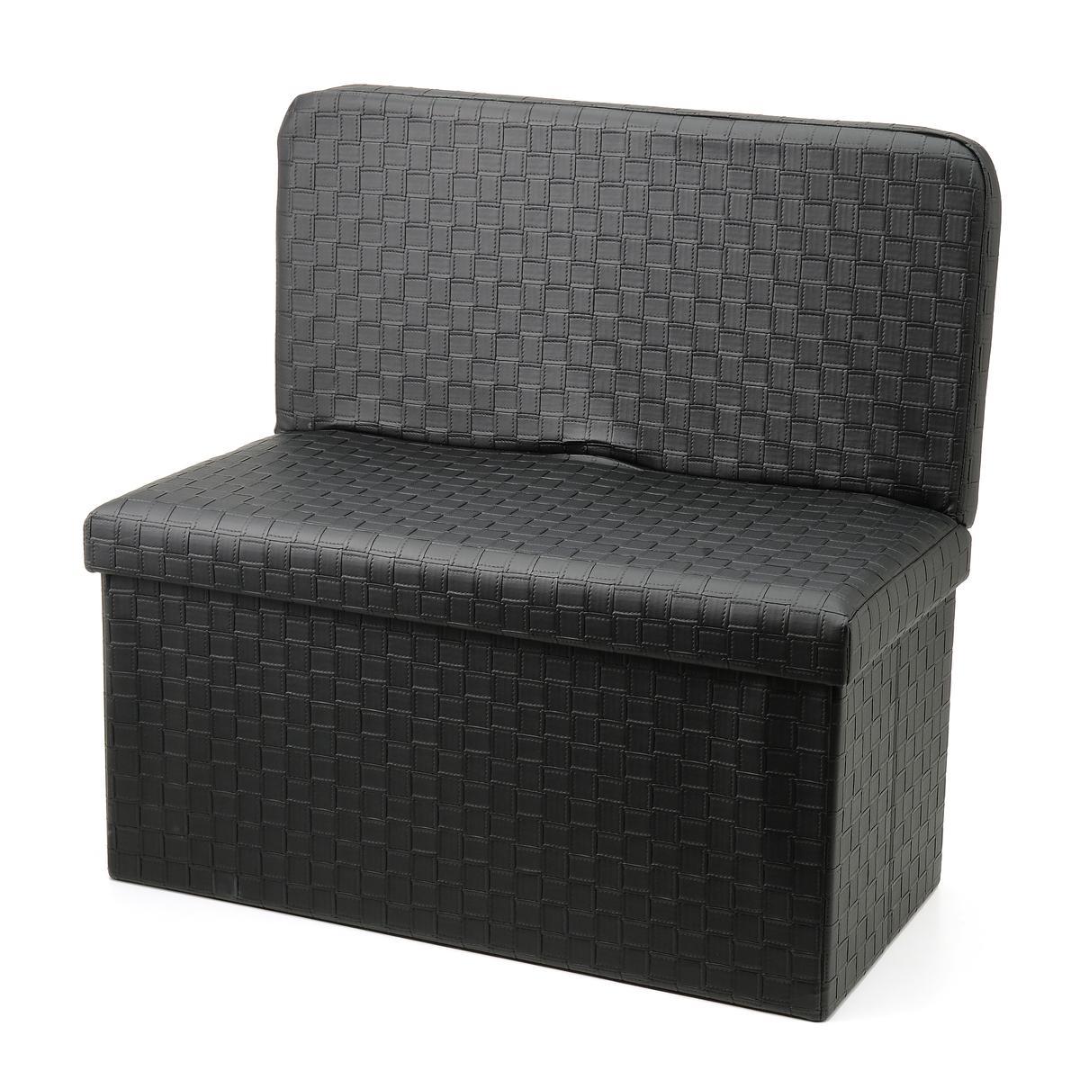 背もたれ付インテリア折りたたみスツール[長方形]の商品写真