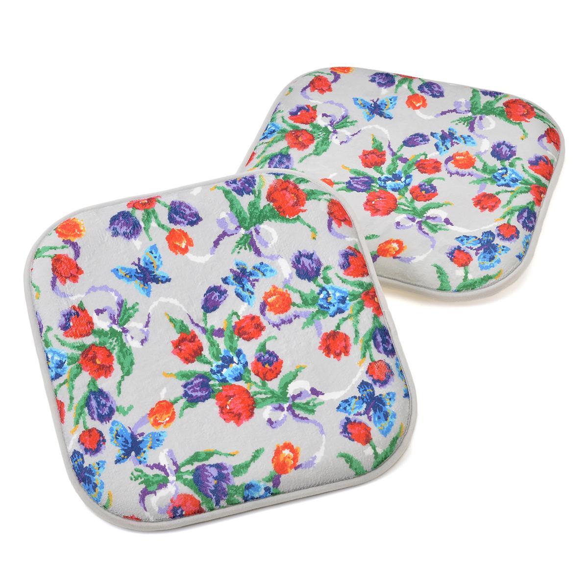 レイクアルスター プリント低反発シートクッション2枚セットの商品写真