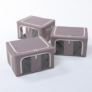 中身が見える窓付き収納BOX同色3個の商品写真