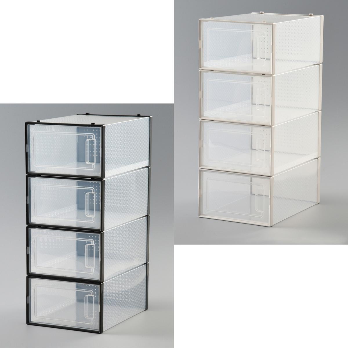 小分けで収納!ストックボックス カラーが選べる8個セットの商品写真