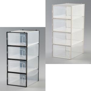 小分けで収納!ストックボックス カラーが選べる8個セットの商品写真