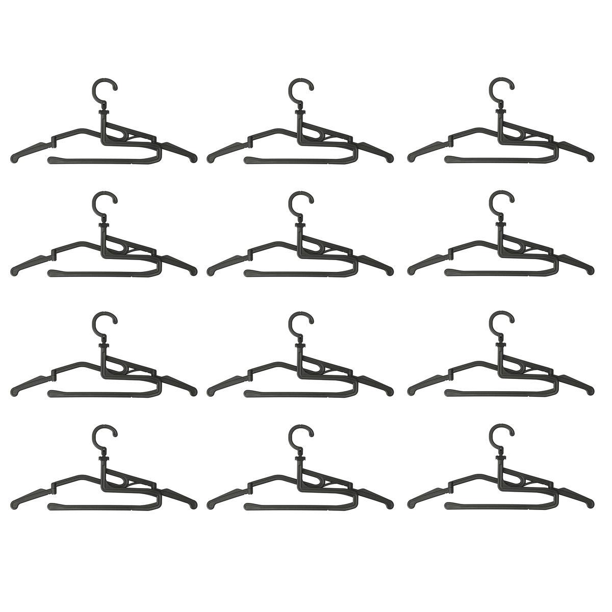 衣類を掛けたまま畳める ミラクル5秒ハンガー 12本の商品写真