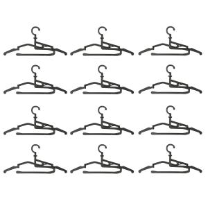 衣類を掛けたまま畳める ミラクル5秒ハンガー 12本の商品写真