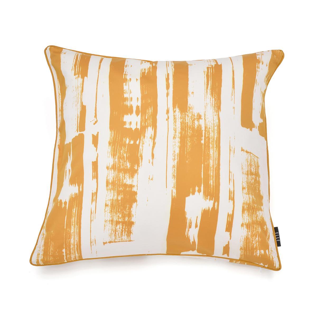 ELLE PARIS ミニマルクラフト プリント クッション 45×45cmの商品写真