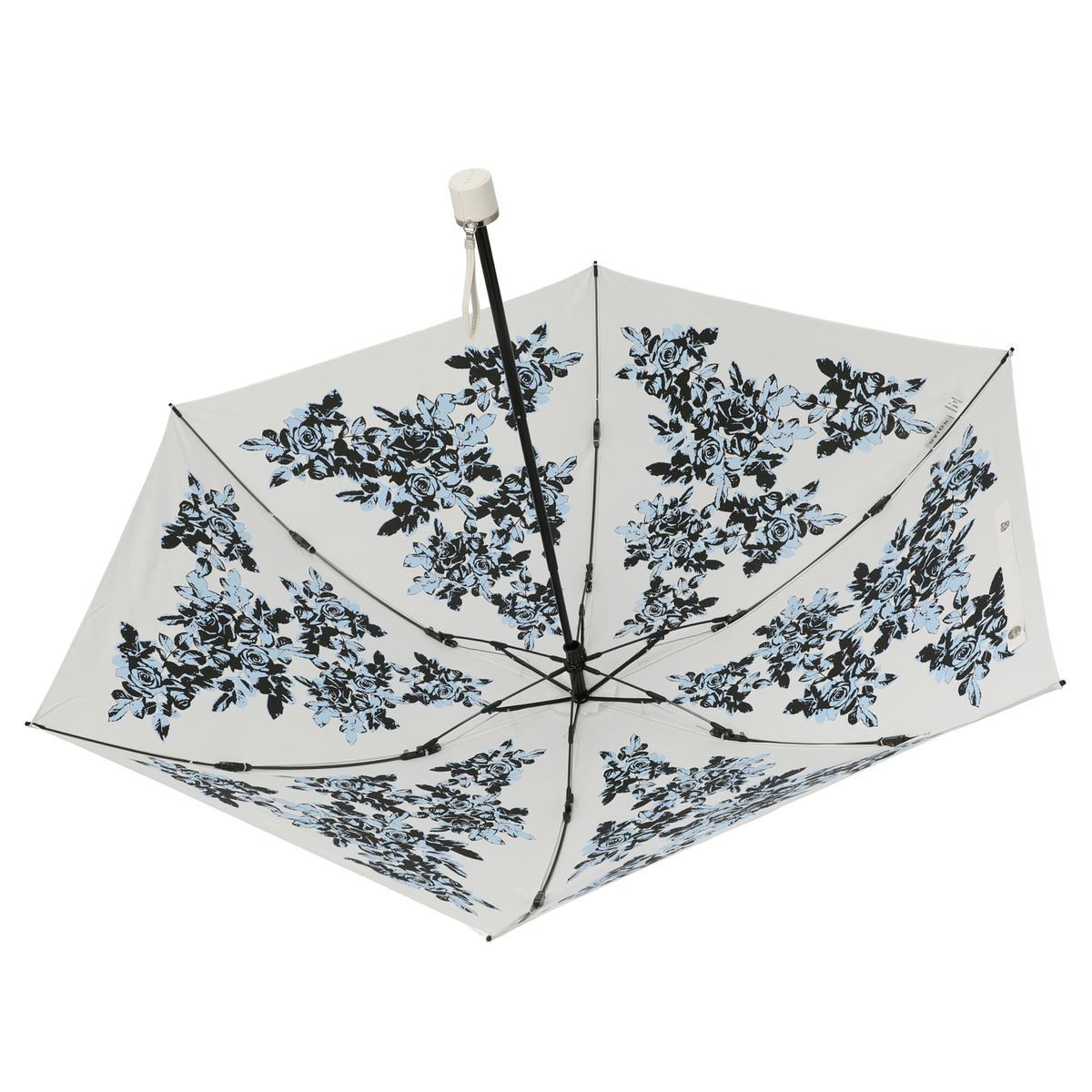 UVION プレミアムホワイトパール高機能 折傘シャドーローズの商品写真